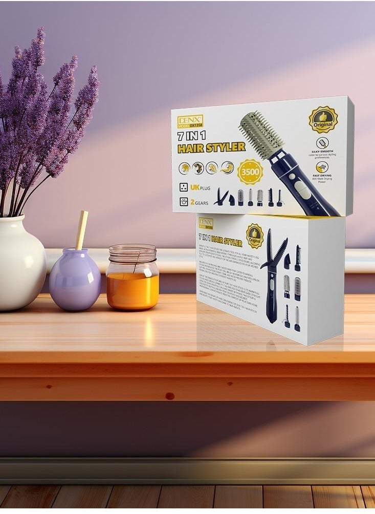 Denx Dx1358 - 7 In 1 Hair Styler - Image 4