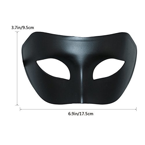 Coddsmz Couple Masquerade Mask Metal Masks Venetian Party Mask Halloween Costume Mask Mardi Gras Mask (Rose Gold+Black) - Image 5
