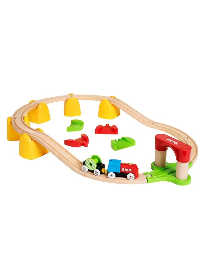 Brio BRIO World Train Set My First Railway Battery Train Set (25 Pieces) - Image 2