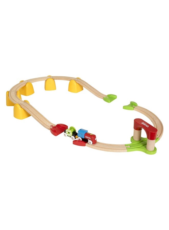 Brio BRIO World Train Set My First Railway Battery Train Set (25 Pieces) - Image 4