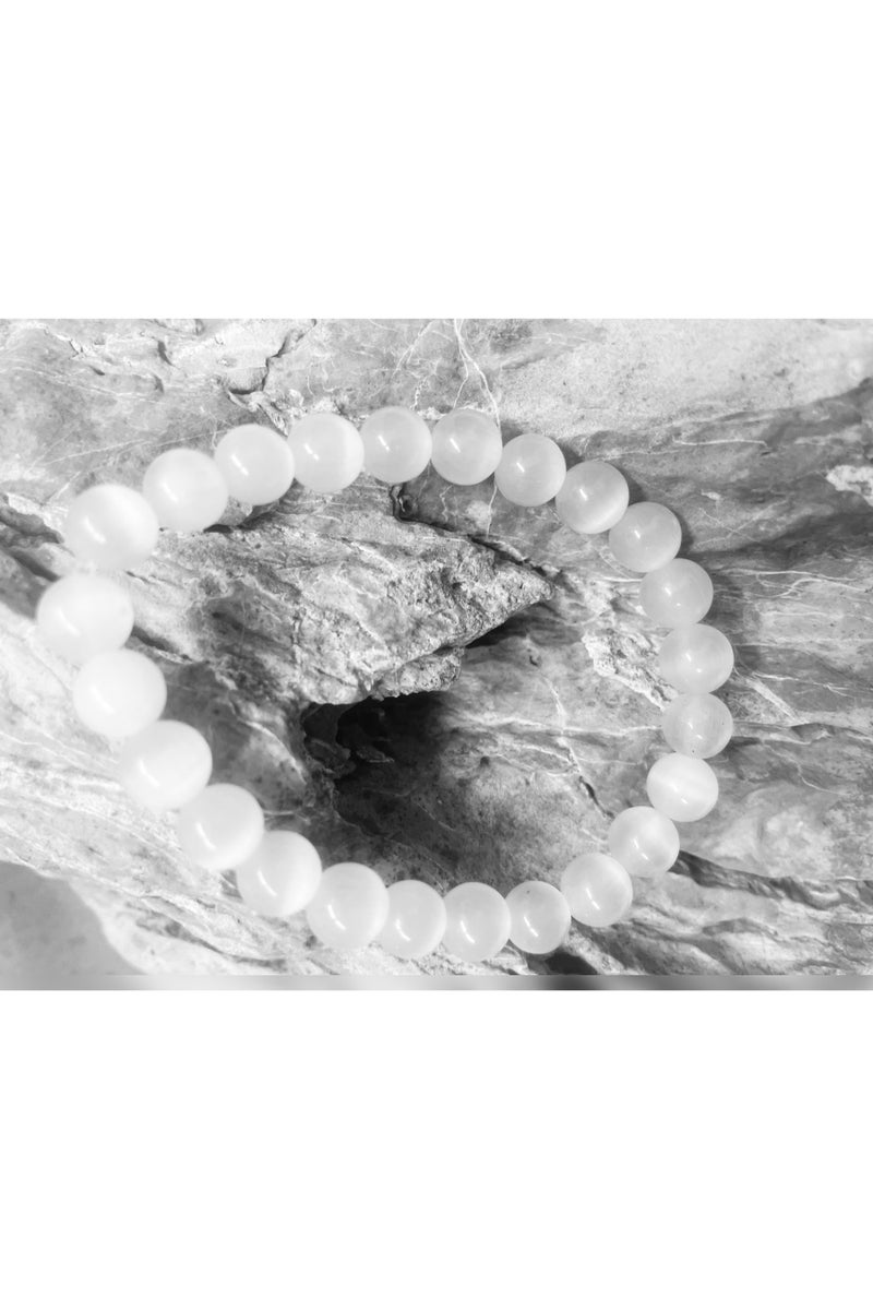 Selenite Bracelet | 100% Genuine Natural Stone | Luck  - Image 2