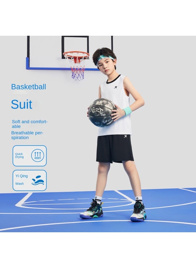 XTEP Summer Outdoor And Indoor Sports Basketball Game 2025 New Unisex One-size Fits All Kids Apparel - Image 2