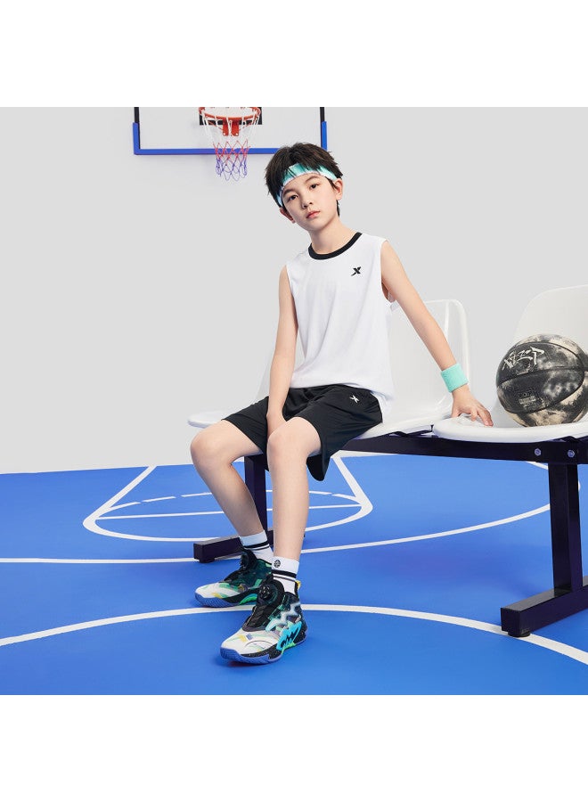 XTEP Summer Outdoor And Indoor Sports Basketball Game 2025 New Unisex One-size Fits All Kids Apparel - Image 5