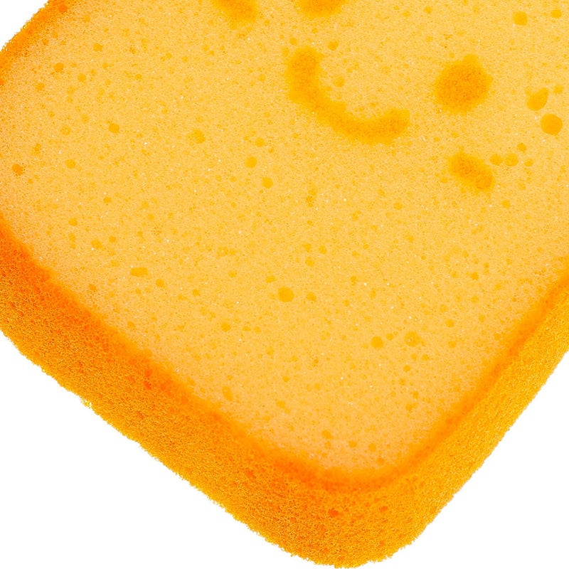 Funny Toast Shaped Kitchen Sponge For Dish Washing Pan Cleaning Scrubber - Image 5