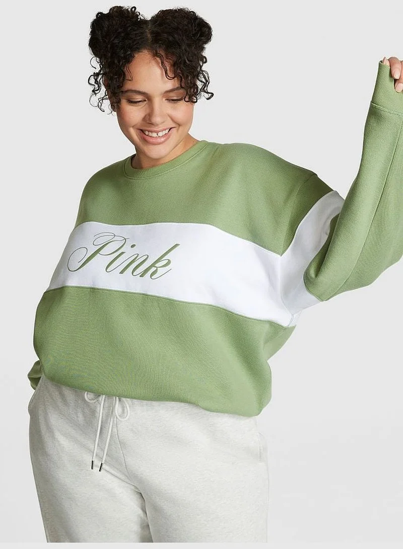 PINK Ivy Fleece Crew Sweatshirt