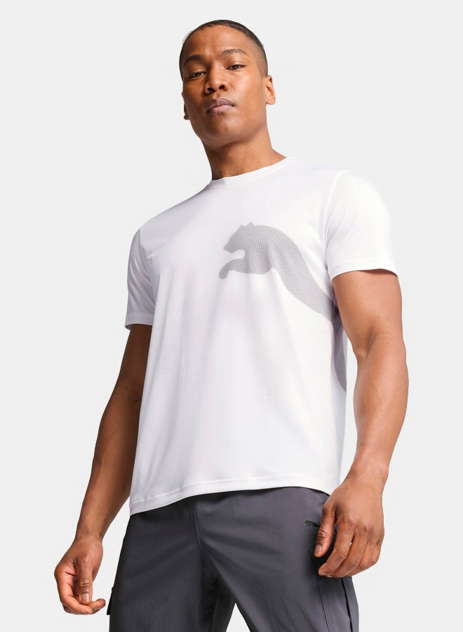 PUMA Men Tad Big Logo Tee - Image 1