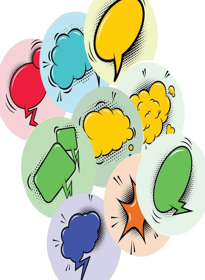 SLGIFT ملصقات فينيل بتصميمات مميزة من SLGIFT، ملصقات فينيل ذاتية اللصق، 54 قطعة، ملصقات دائرية 2 × 2 بوصة، 9 تصميمات فريدة، R009 - Image 3