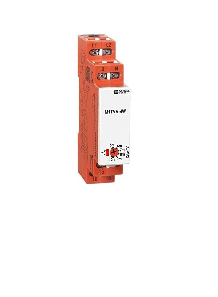 Broyce Control UVR3 Phase Power Strips & Surge Protectors (400V 5-10 Min M1TVR-4W)