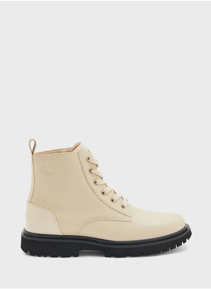 Calvin Klein Jeans EVA BOOT MID LACEUP MG LTH