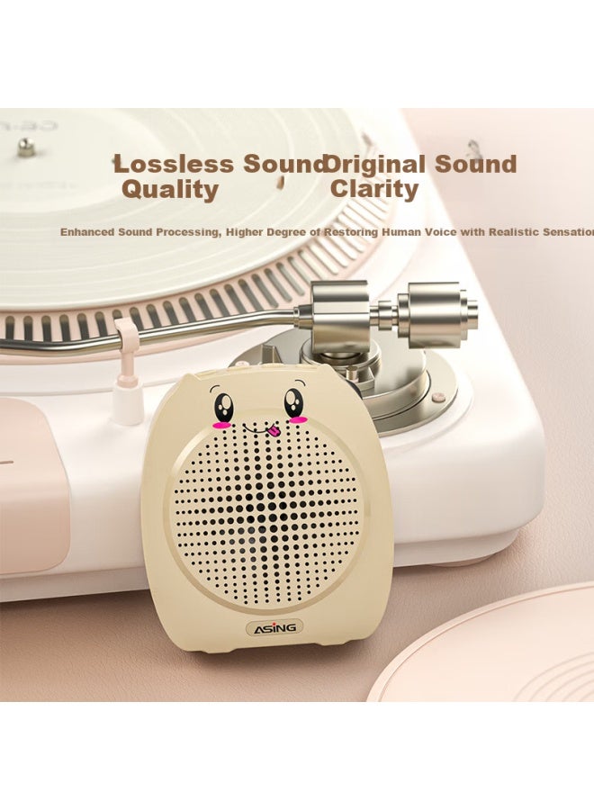 ASING T11 Wireless Lapel Amplifier, Handheld Microphone For Teachers, Ppt Page-turning Microphone, High Volume, Anti-howling Speaker - Image 2