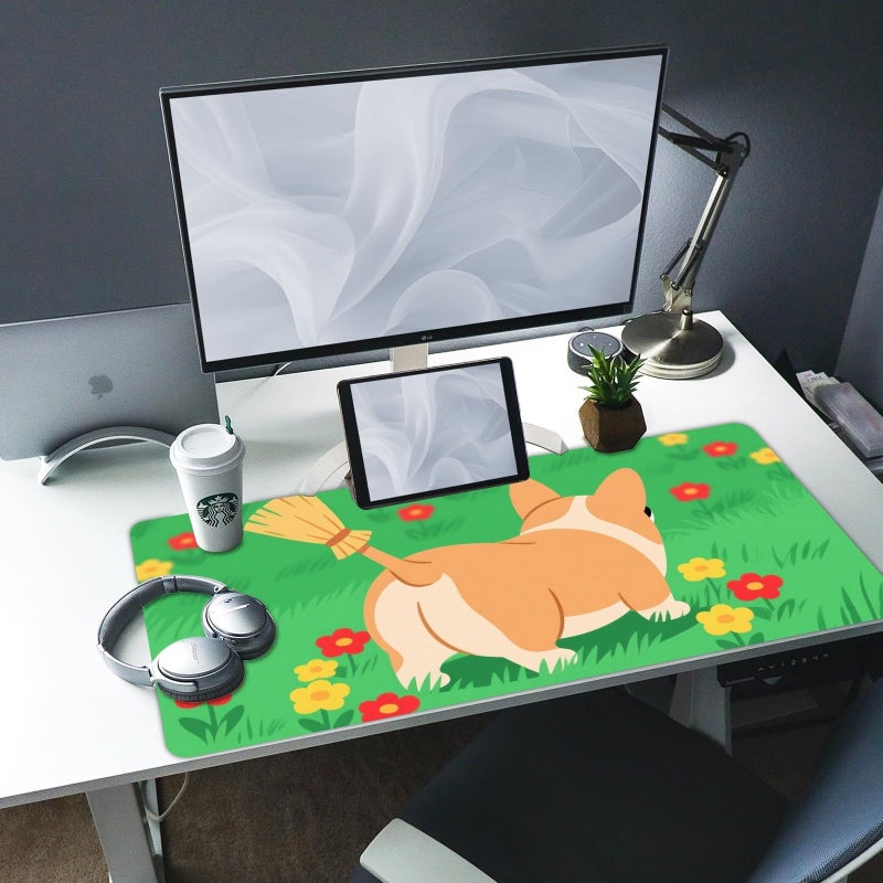 Customized Large Desk Mat 40x90 Mouse Pad For Office Gaming Laptop - Image 2