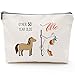 BLUE LEAVES Blue Leaves 50th Birthday Gifts for Women - 1970 Birthday Gifts for Women, 50 Years Old Birthday Gifts Makeup Bag for  - Image 2