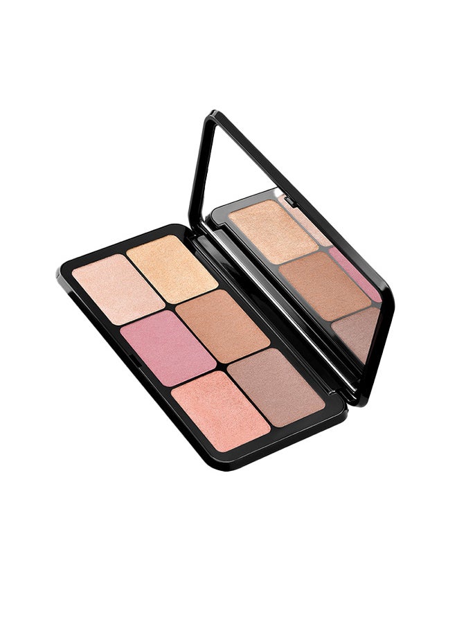 KIKO MILANO Irresistible Total Look Face Powder Palette 01Light-Medium  - Image 1