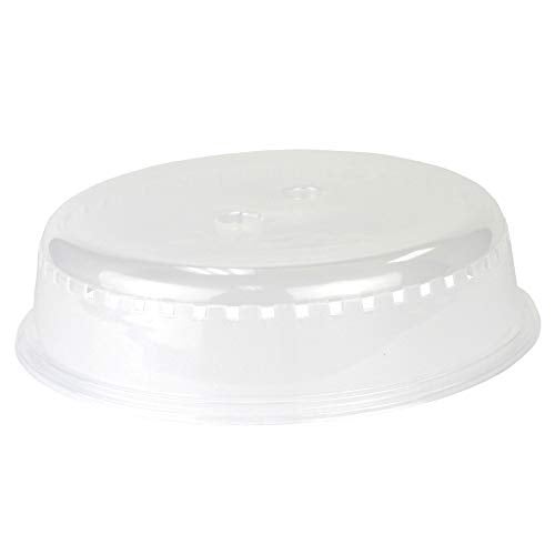 Chef Craft Classic Microwave Cover, 10 inches in diameter, Clear - Image 1