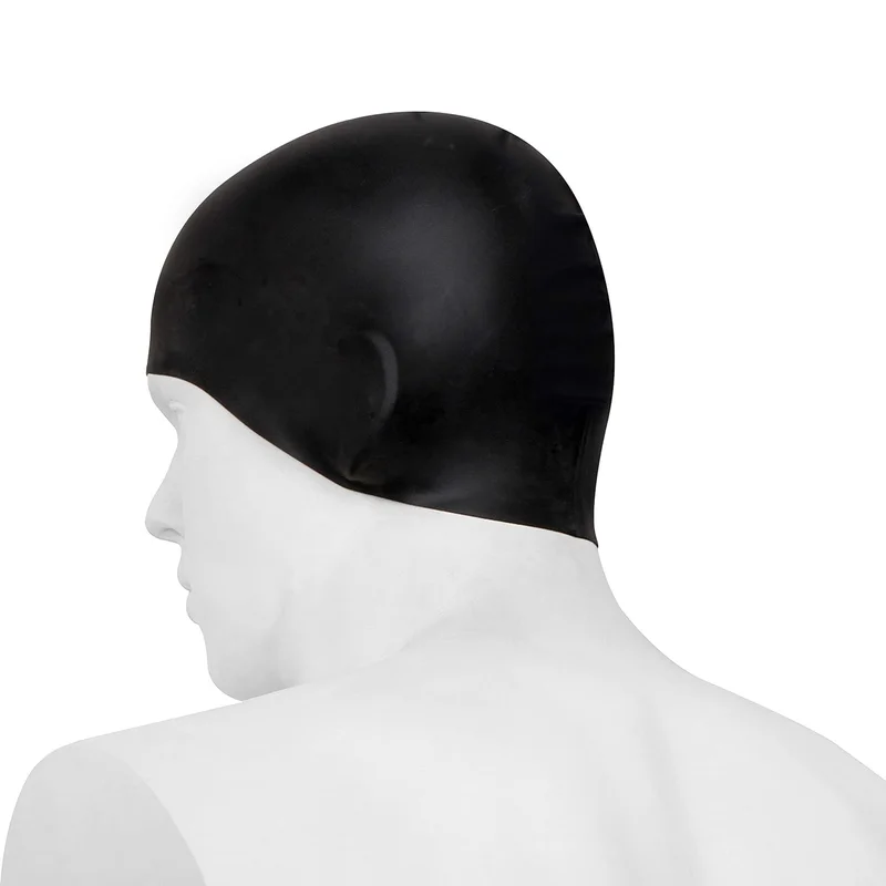Nivia  Nivia Racing 3D Swimming Cap - Black  | Best Price UAE