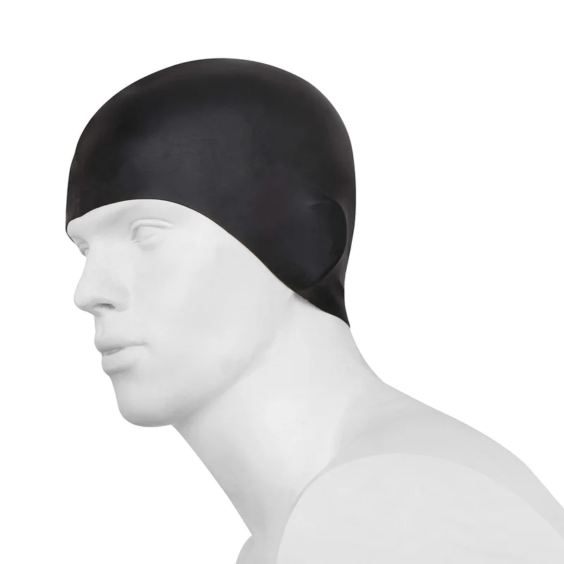 Nivia  Nivia Racing 3D Swimming Cap - Black  | Best Price UAE