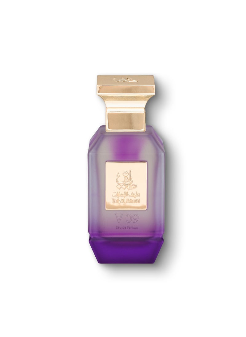 Taif Al Emarat V09 Eau de Parfum 75ml, Women’s Arabic Perfume, Long Lasting Coconut Amber Fragrance with Citrus Notes - Image 1