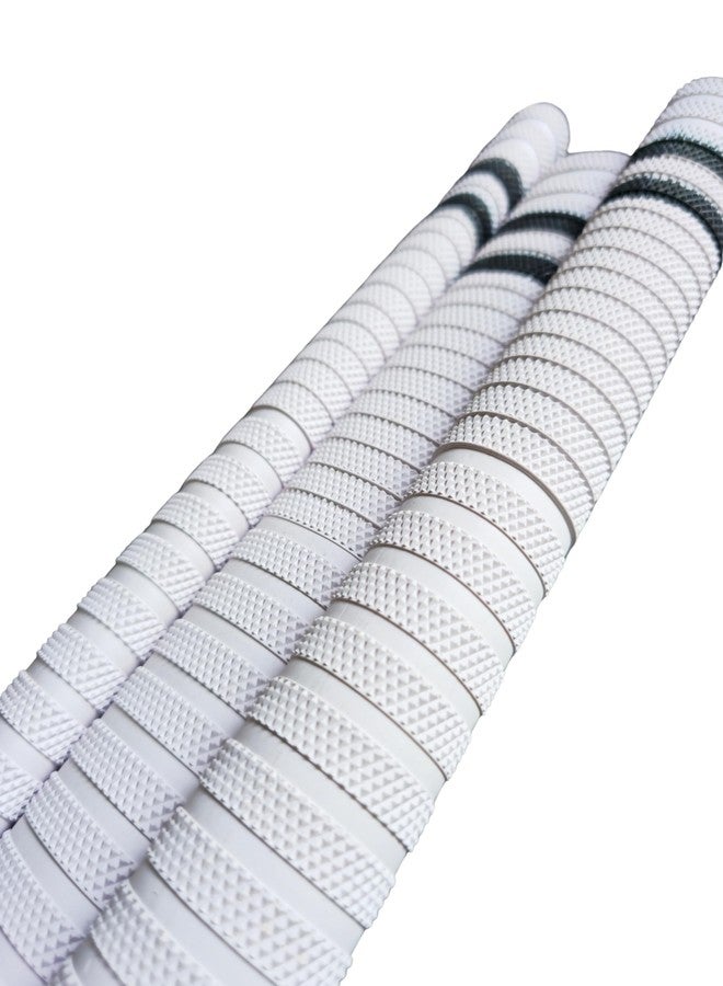 xoko Premium White Cricket Bat Grip with Black Line | Ultra Tacky Rubber Handle Grip for Better Control and Comfort - Pack of 1 - Image 5