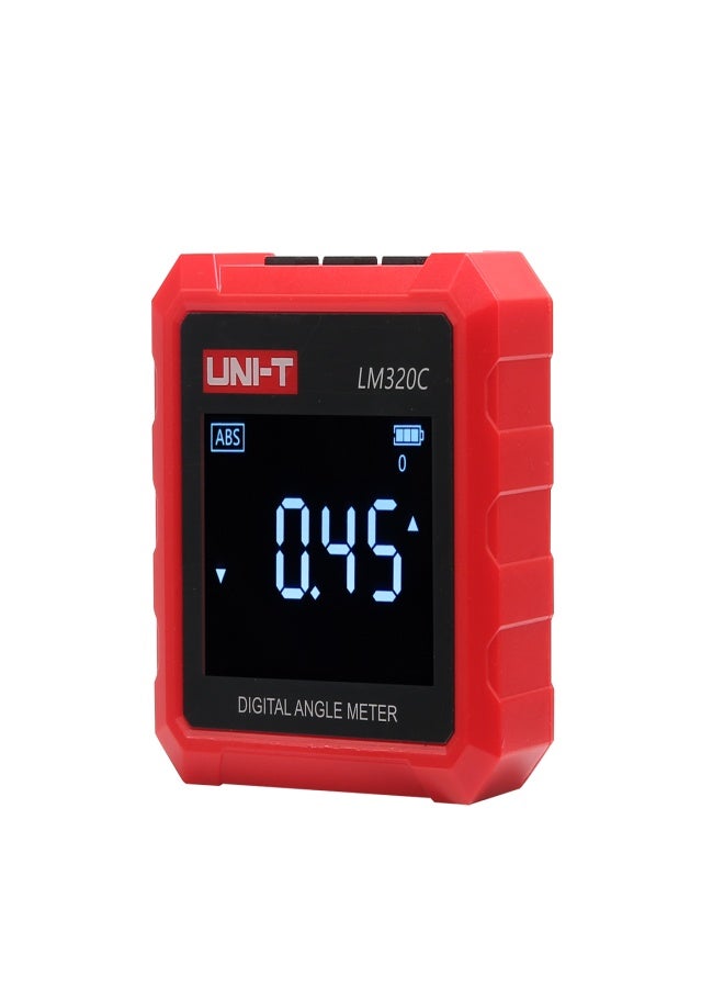 UNI-T Digital Inclinometer LM320C Magnetic Angle Meter Level Gauge 4x90° Protractor Goniometer Tool - Image 2