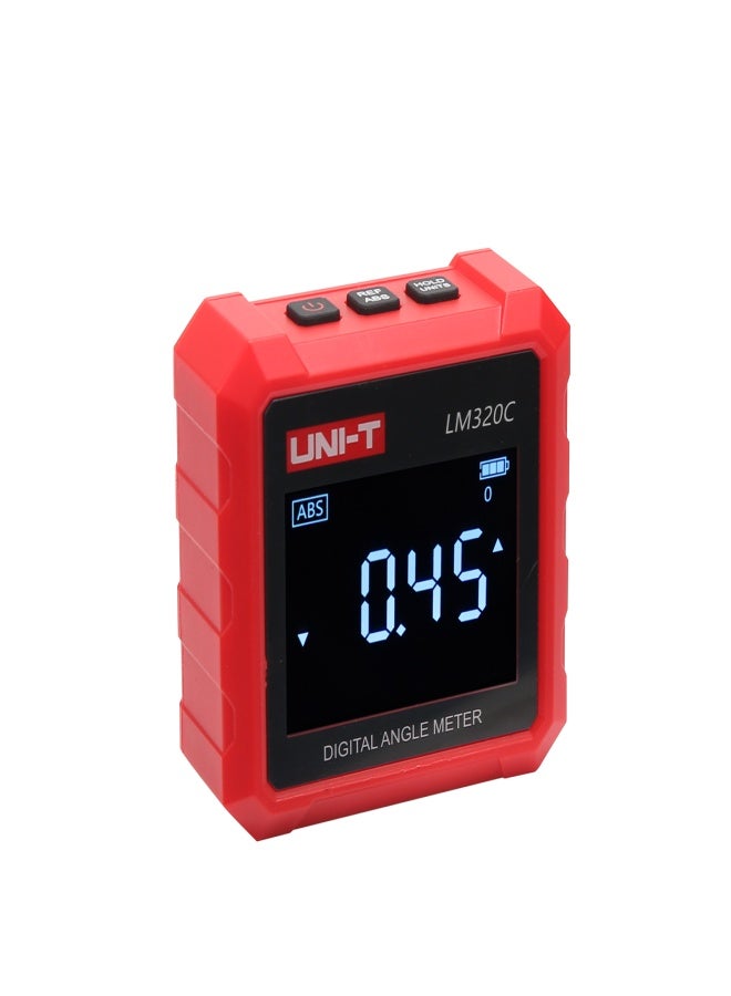 UNI-T Digital Inclinometer LM320C Magnetic Angle Meter Level Gauge 4x90° Protractor Goniometer Tool - Image 3