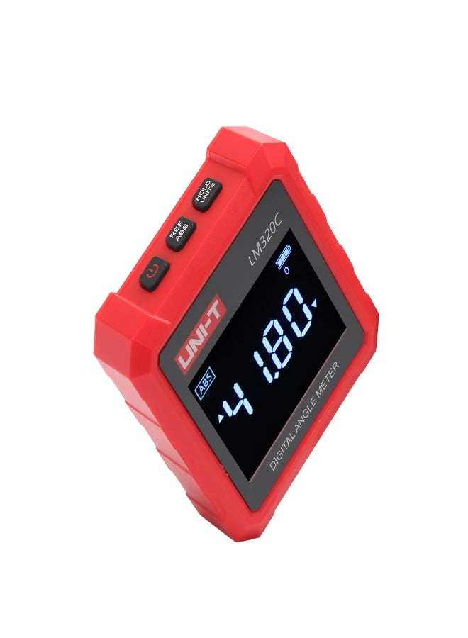 UNI-T Digital Inclinometer LM320C Magnetic Angle Meter Level Gauge 4x90° Protractor Goniometer Tool - Image 4
