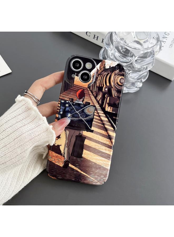 S-TOP Case For iPhone 14 Pro Precise Hole Glossy PC Phone Case - Image 2