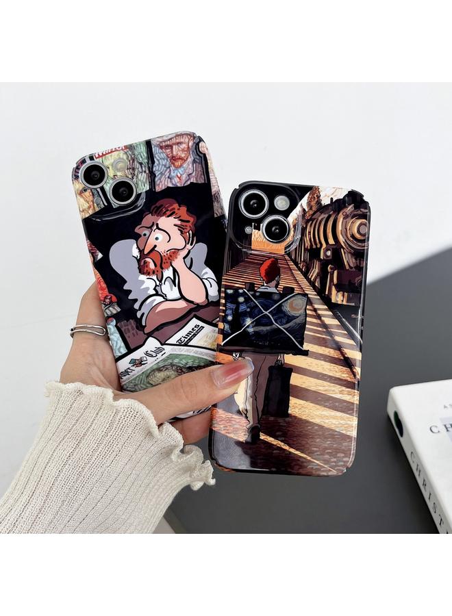 S-TOP Case For iPhone 14 Pro Precise Hole Glossy PC Phone Case - Image 3