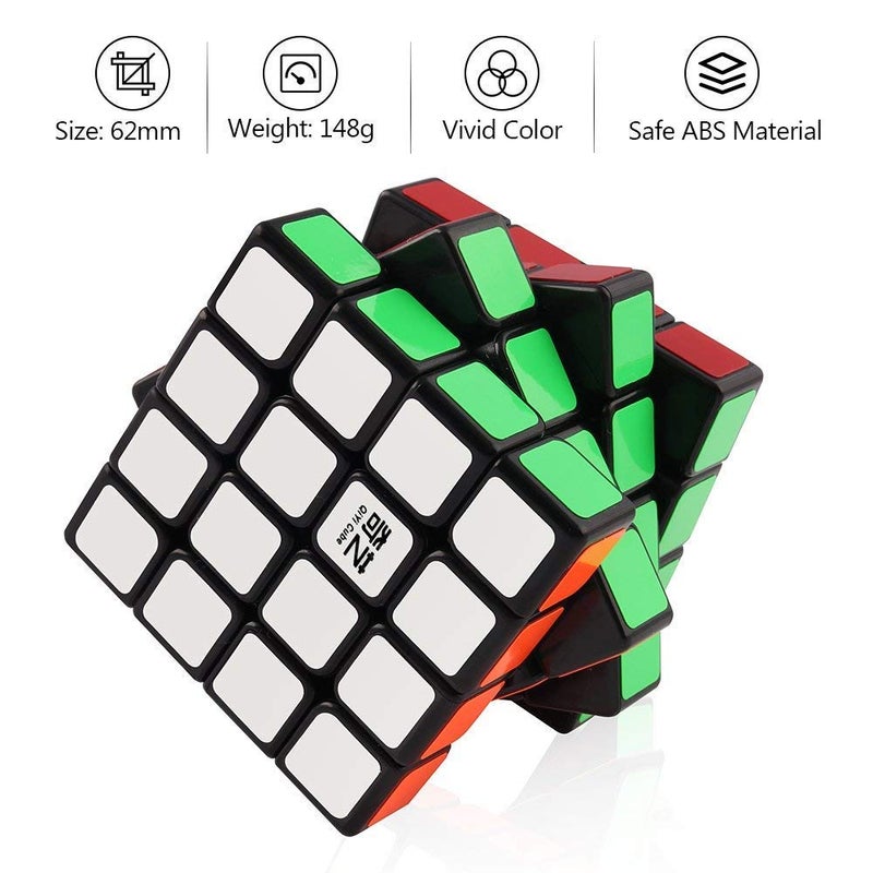 D ETERNAL QY QUIAN Cube 4x4 High Speed Magic 4 by 4 Cube Puzzle - Image 5