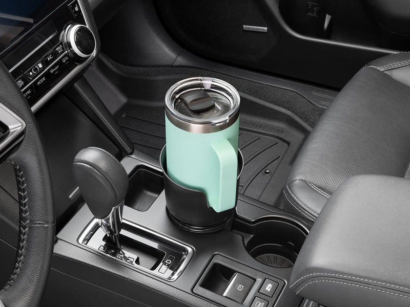 WeatherTech حامل كوب القهوة WeatherTech، كوب قهوة، 24 أونصة، أسود - Image 3