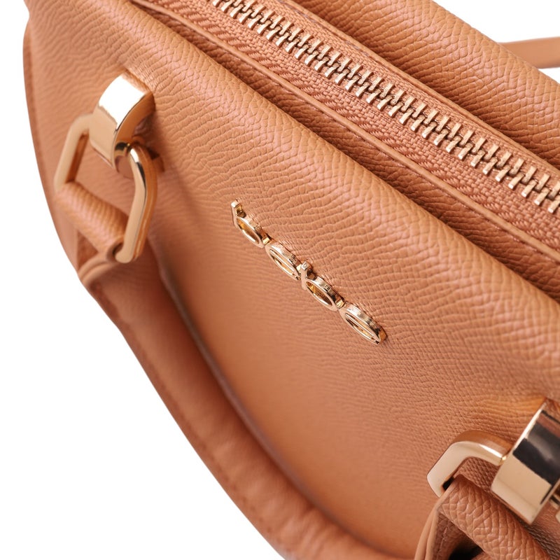 bebe Small Structured Top-Handle Satchel Bag - Image 2