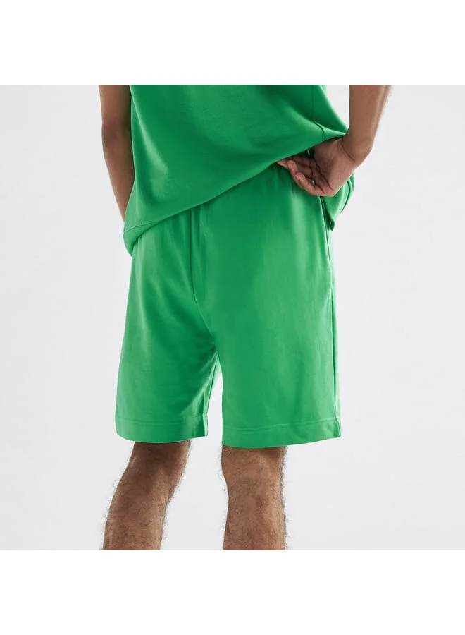 Splash FAV Printed Shorts with Drawstring Closure and Pockets