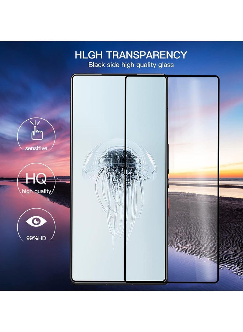 Screen Protector for Red Magic 10 Pro/Red Magic 10 Pro Plus, Anti-Scratch, High Transparency, Anti-fingerprint, Bubble-Free, Premium Screen Protector Tempered Glass For Red Magic 10 Pro