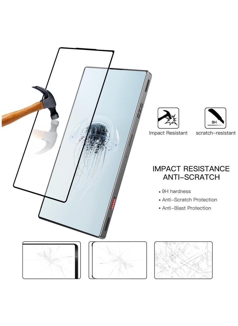 Screen Protector for Red Magic 10 Pro/Red Magic 10 Pro Plus, Anti-Scratch, High Transparency, Anti-fingerprint, Bubble-Free, Premium Screen Protector Tempered Glass For Red Magic 10 Pro  - Image 5