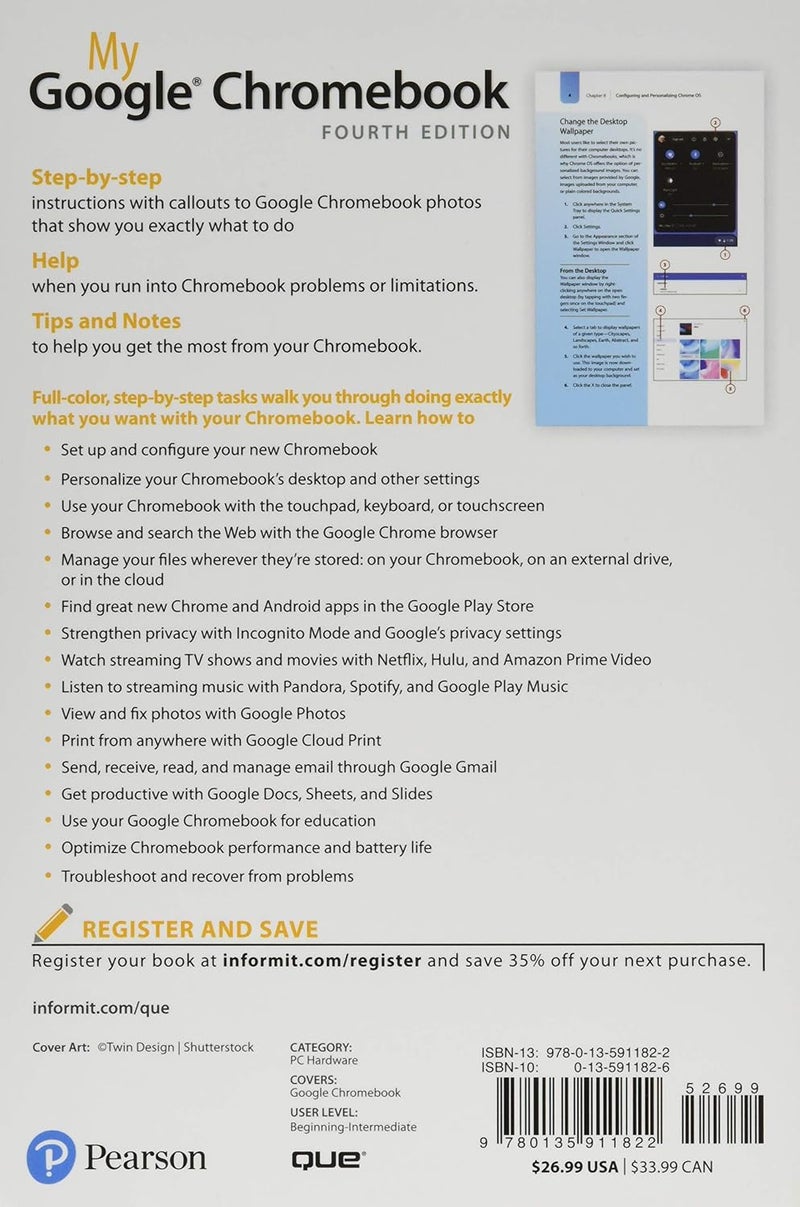 My Google Chromebook Paperback by Michael Miller - August 12, 2019 - Image 2