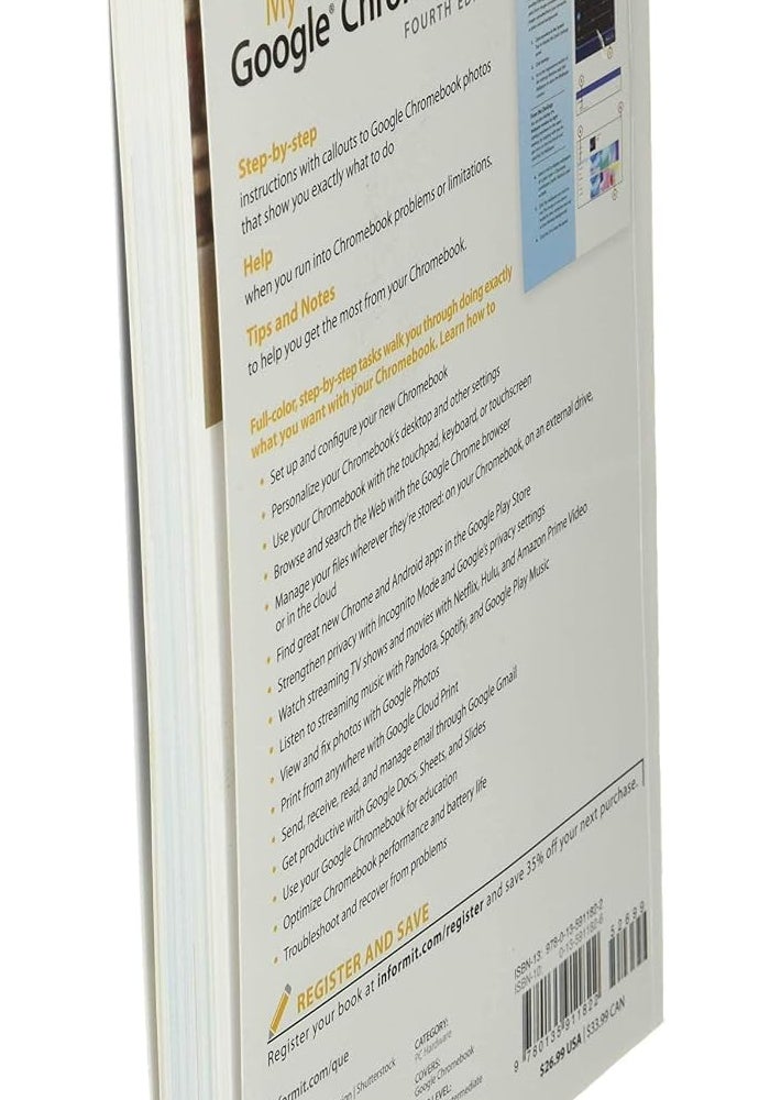My Google Chromebook Paperback by Michael Miller - August 12, 2019 - Image 4