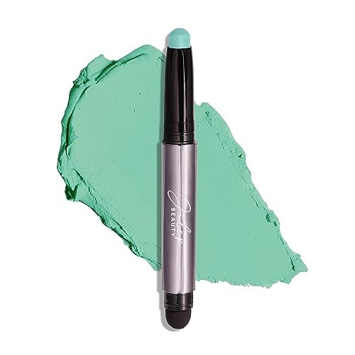Julep Eyeshadow 101 CreamtoPowder Waterproof Shadow Stick  Mint Matte  LongLasting CreaseProof CoolToned Pastel Green Matte Cream Eyeshadow with Builtin Smudger