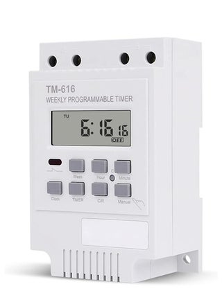 Digital Time Switch, Programmable Timer Switch, Digital Timer 1 Piece Weekly Programmable Electronic Relay Time Switch Controller Timer (TM616W-2 220V) - pzsku/Z9D9D2D49EDA548445775Z/45/_/1711277090/aac4d5c8-d867-41a5-a9ea-59b114a333e1