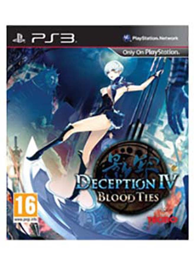 لعبة الفيديو Deception IV: Blood Ties (إصدار عالمي) - تقمص الأدوار - playstation_3_ps3
