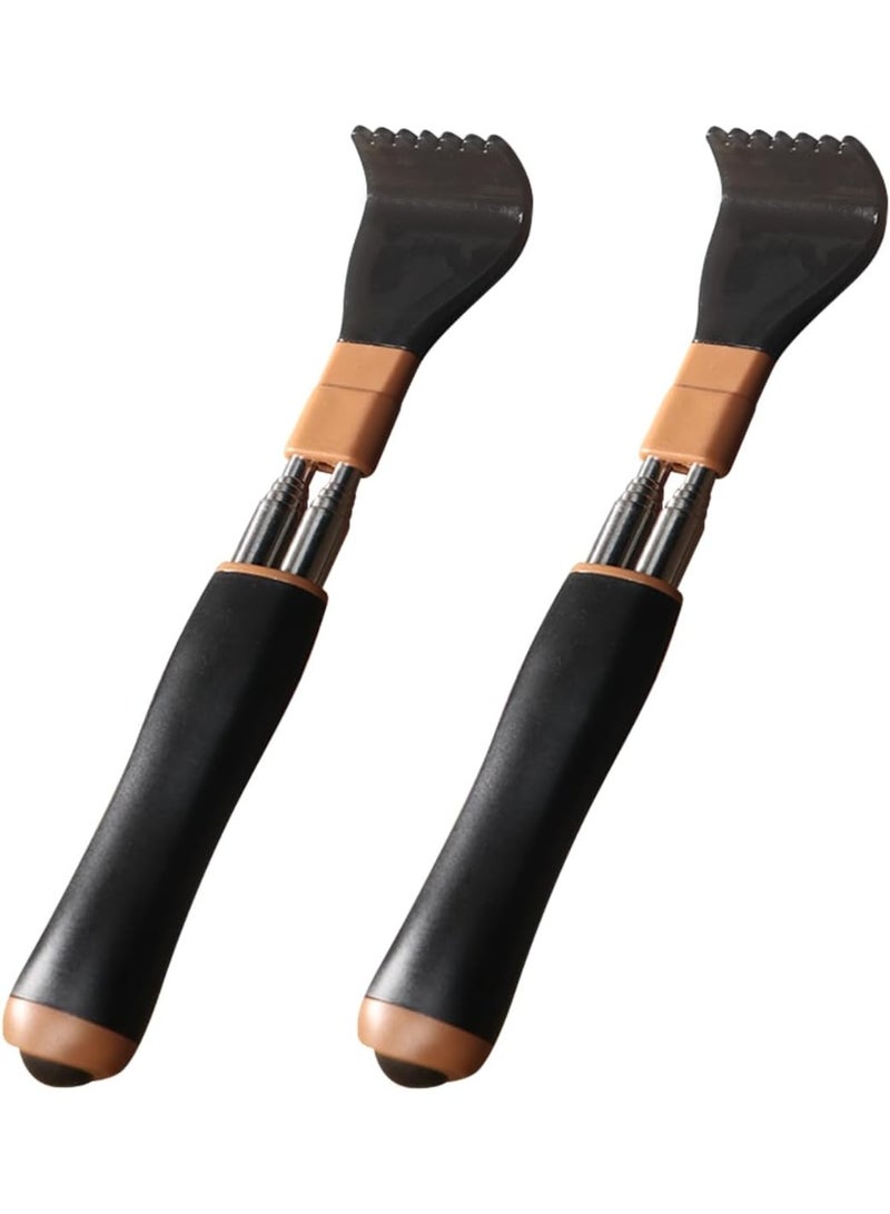 general Portable Extendable Double-Pole Back Scratcher（8.3-21.3in），Hand Massager for Scratching Itches, Strong and Sturdy,Good Practical and Novel Gifts for Friends and Family - Image 1