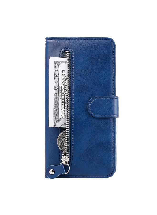 S-TOP Case For Samsung Galaxy A13 5G Calf Texture Zipper Horizontal Flip Leather Phone Case - Image 2