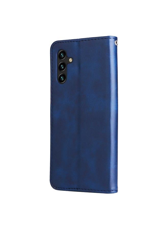 S-TOP Case For Samsung Galaxy A13 5G Calf Texture Zipper Horizontal Flip Leather Phone Case - Image 3