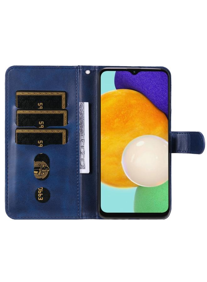 S-TOP Case For Samsung Galaxy A13 5G Calf Texture Zipper Horizontal Flip Leather Phone Case - Image 4