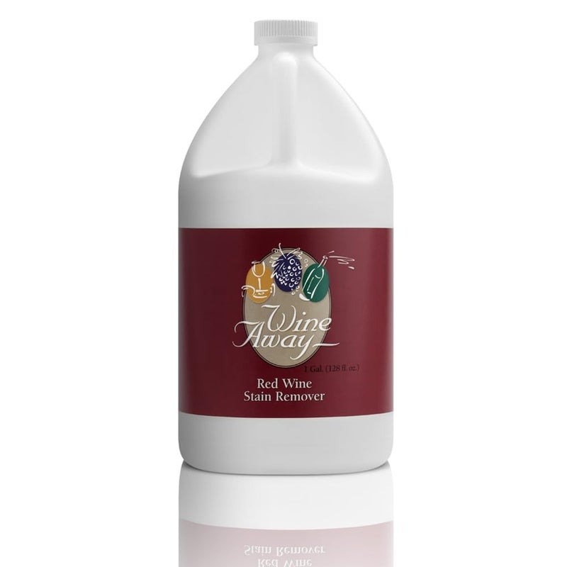 Wine Away Red Wine Stain Remover - Removes Wine Spots - Perfect Fabric Upholstery and Carpet Cleaner Spray Solution - Spray on Stain Wash and Resolve Laundry to Vanish Stain - Citrus Scent - 1 Gallon - Image 1