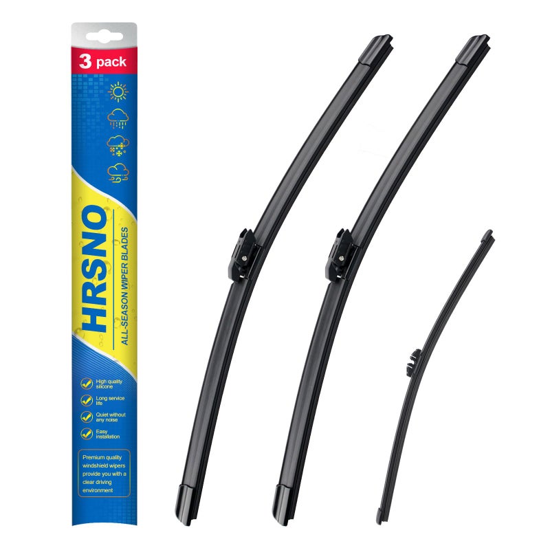 HRSNO 2321 Windshield Wipers With 10 Rear Wiper Blade Sets Automotive Replacement for Mini Cooper Countryman 20172023Easy For Installation Pack of 3
