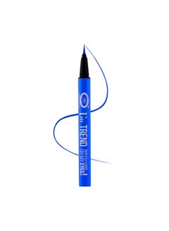 Fashion Colour TREND SKETCH LINER Oh My Eyes Quick-Dry Long Lasting Smudge-Proof Day to Night 03 AZURE BLUE 0.7ml  - Image 2
