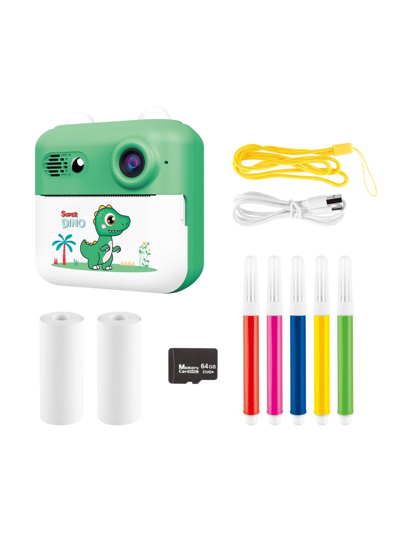 Power Joy DemoZ Snap PrintZ Instant Print Camera with Memory Card (Black & White), Assorted 1 Piece (Style & Color May Vary) | No Ink Required with 2 Rolls of Print Paper | With Games & Video Capture | Creative Play | Ideal Gift for Kids | 1 Camera Only - Image 3