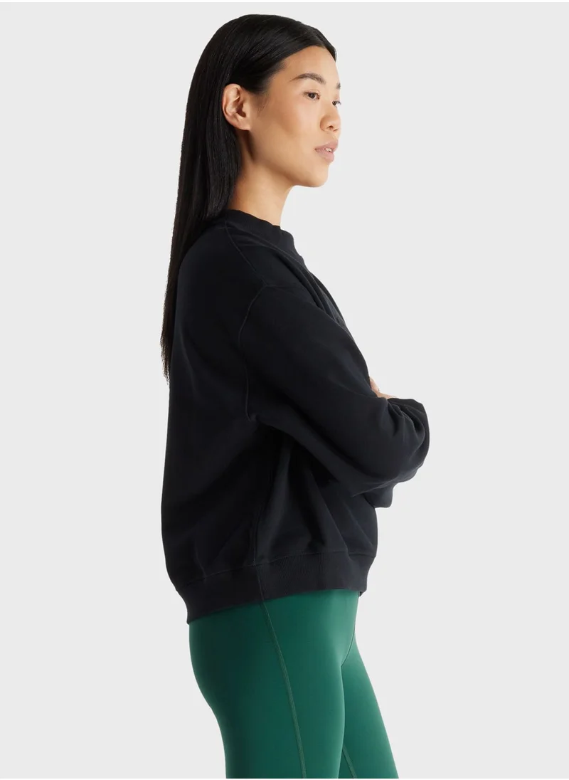نيو بالانس Logo French Terry Sweatshirt
