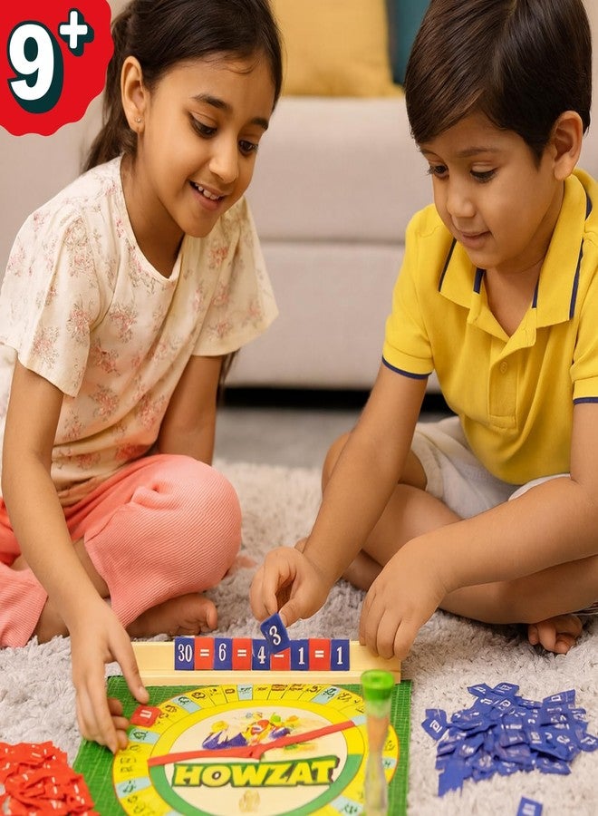 Creative's Creative’s Howzat| Equation Creating Board Game| Learn Fundamental Operations of Airthmetic (+, x, ÷) Basic Airthmetic Skills for Boys & Girls | Learning & Educational Board Games | Ages 9 & Up - Image 3