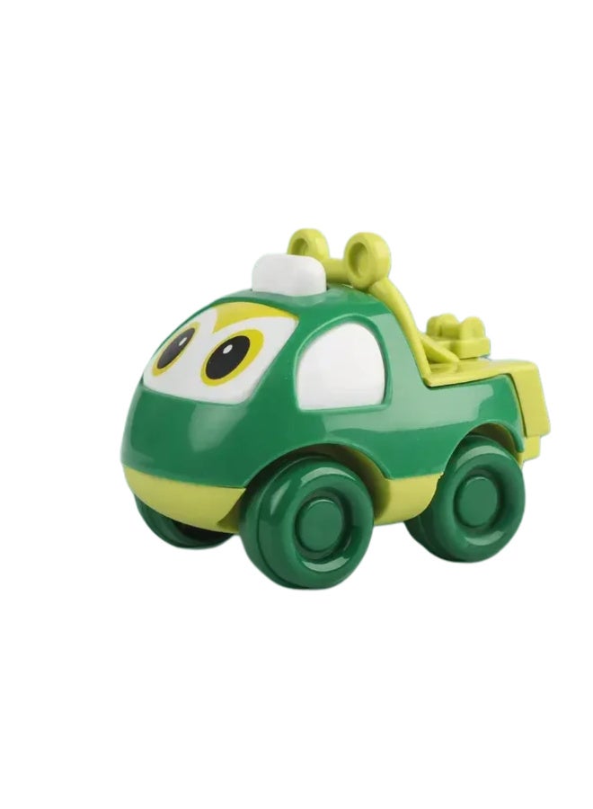 MiniMe Pull‑Back Friction Toy Car | 24 Months–72 Months| Green | ABS Plastic & Friction Mechanism | Rescue Truck Design | Durable & Easy to Use | Promotes Motor Skill Development | Safe & Non‑Toxic - Image 1