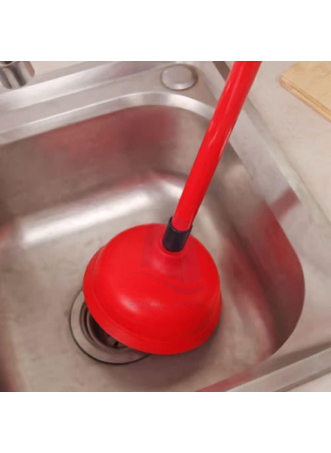 Royal Apex Multi-Purpose Powerful Suction Drain Cleaner Pump Toilet Kitchen Sink Bathroom Plunger  - Image 5